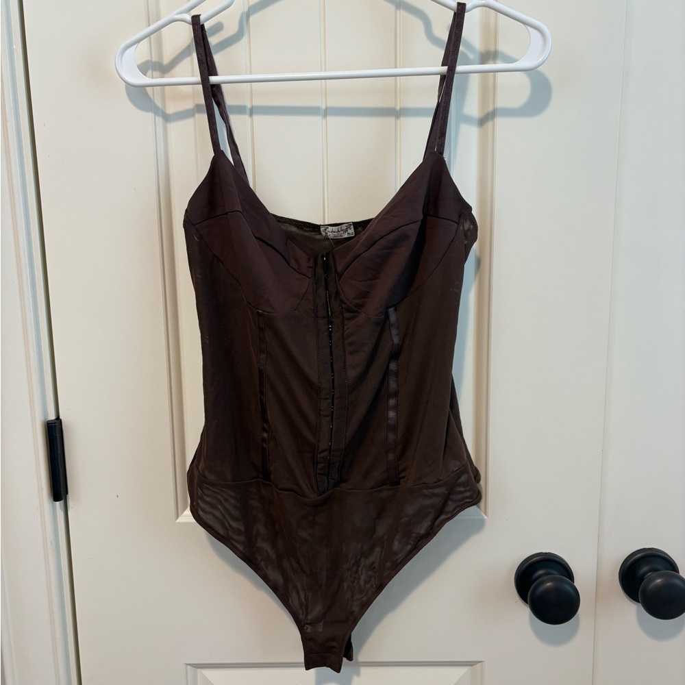NWT Free People Corset Bodysuit